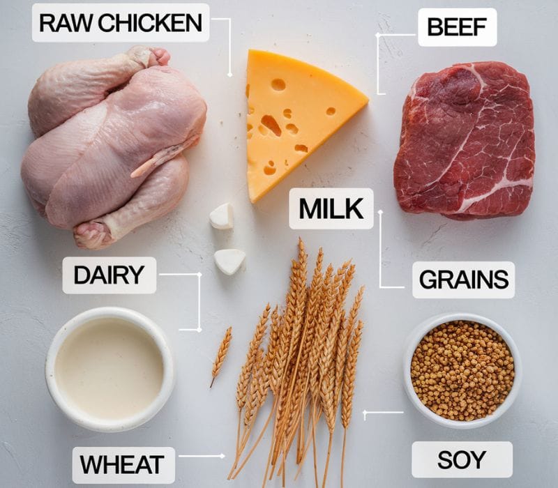 Can Raw Food Cause Skin Allergies in Dogs