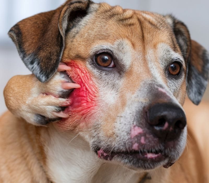 Can Raw Food Cause Skin Allergies in Dogs