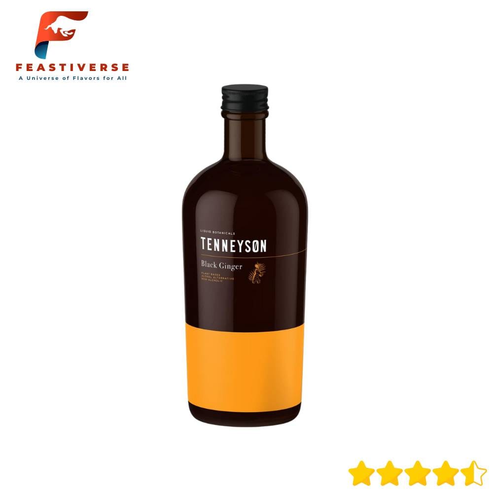 Spicy float lovers, meet Tenneyson Black Ginger Aperitif. This bold, alcohol-free spirit is all about real ginger heat with hints of lemon balm, bergamot, and botanicals. It’s rich, complex, and stands out from typical mocktails.