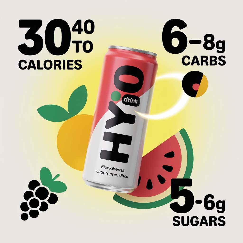 Hiyo Drink Nutrition Facts