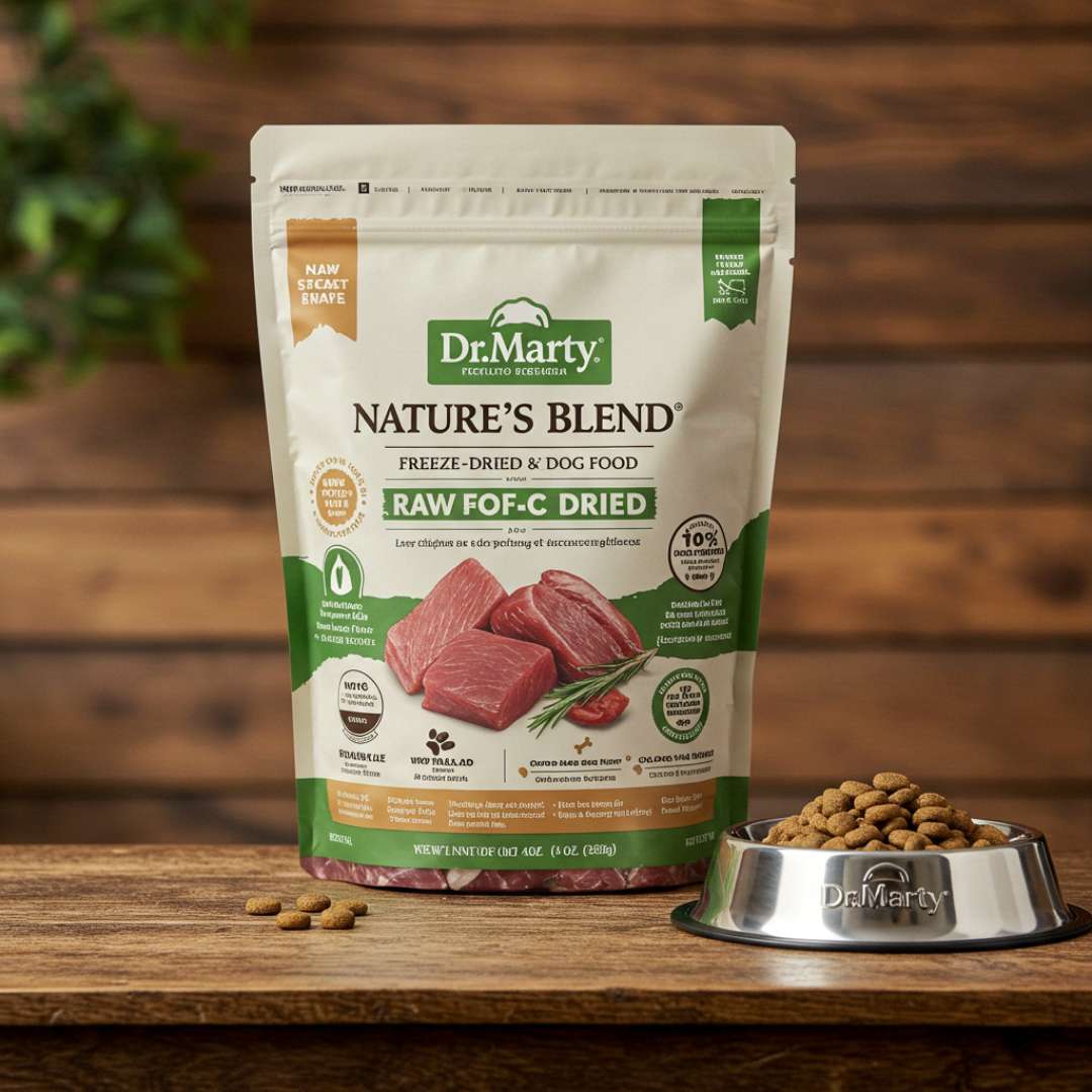 Dr. Marty Nature's Blend Freeze-Dried Raw Dog Food 48 oz