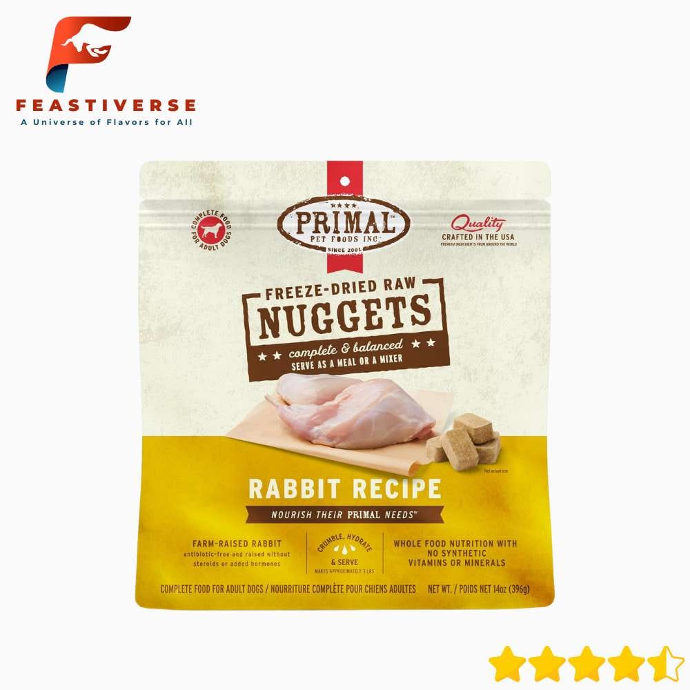 raw dog food rabbit