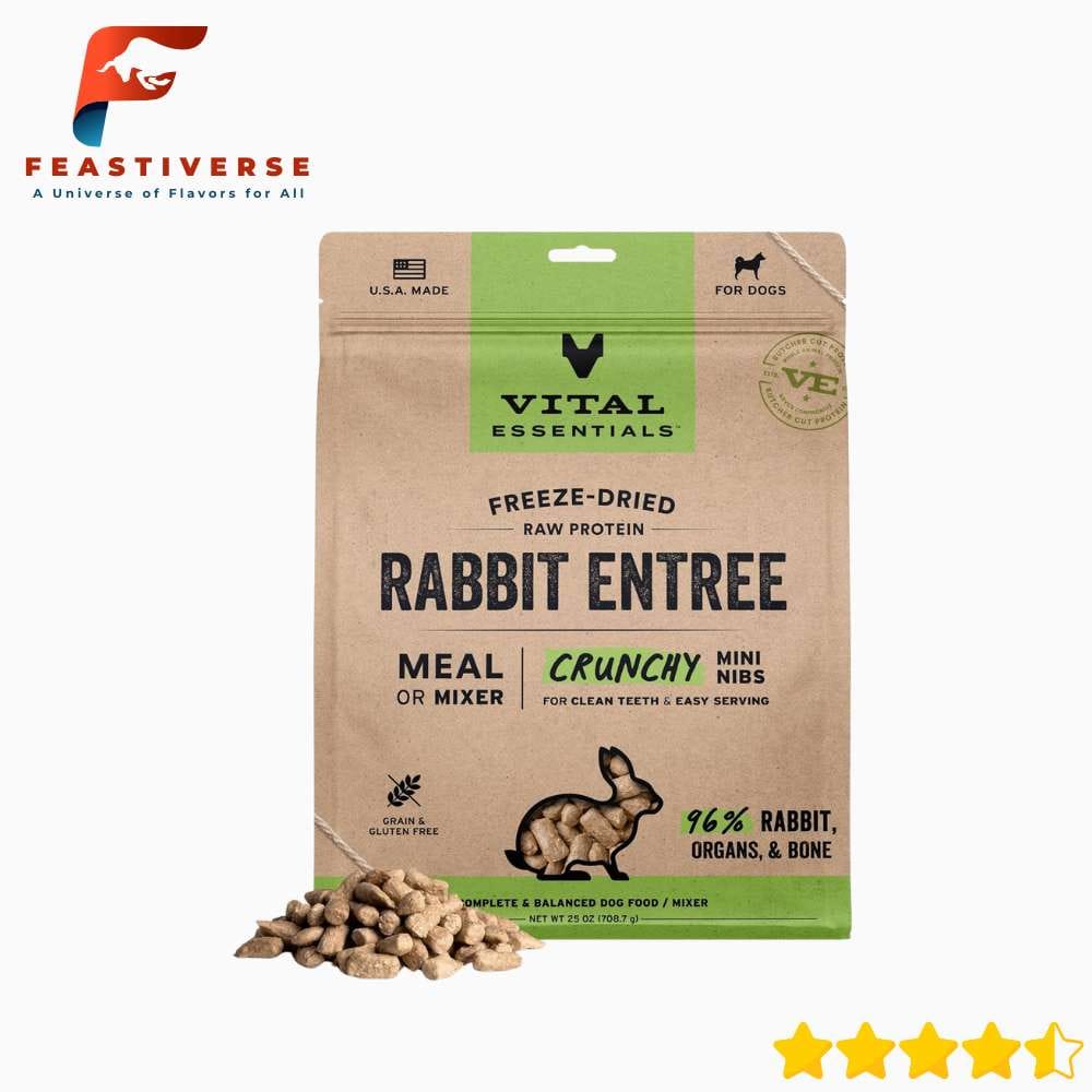 raw dog food rabbit