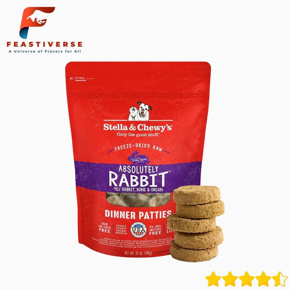 raw rabbit dog food