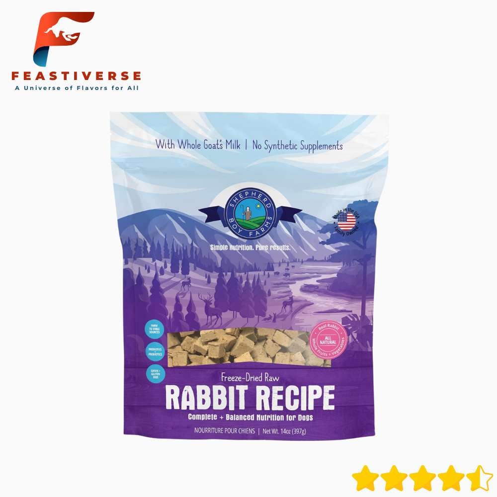 raw rabbit dog food